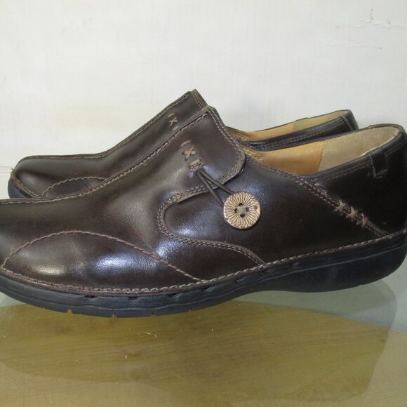 Clarks Unstructured loafers Women's Brown Leather Bohemian Size 9.5 - Picture 2 of 8